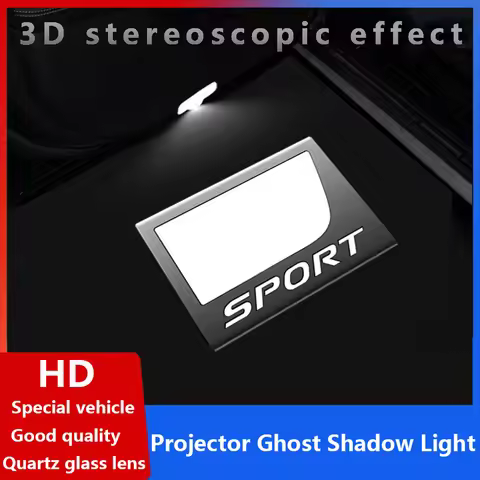 For Lexus ES 200 RX 300 LS LX UX IS GX GS LM RC LC LED Car Door Welcome Shadow Logo Light Ghost Deco