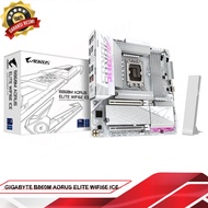 GIGABYTE B860M AORUS ELITE WIFI6E ICE | Intel B860 LGA 1851 DDR5 Micro ATX Motherboard