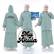 Akula Raincoat Women's Skirt Set Premium Material Durable STRONG THICK ELASTIC ANTI-SEEING AKULA