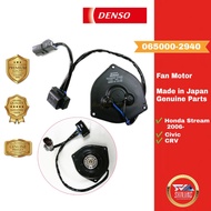 Denso Fan Motor 065000-2940 Honda Stream 2006- Civic CRV Air Cond Motor