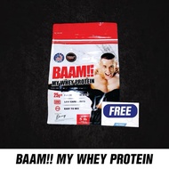 BAAM MY WHEY 4.5kg 10 LBS VERY DELICIOUS WHEY PROTEIN BUILD MUSCLE