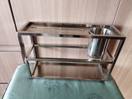 不銹鋼刀架 & 筷子架 （33cm X 21.5cm X 10.5cm)