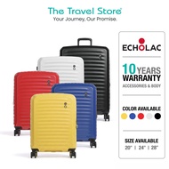 ECHOLAC Oxygen Polycarbonate 20/24/28" EXPANDABLE Lightweight Trolley Luggage EC02-PC316 Beg Travel