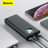 Baseus 20000mAh Power Bank Type C PD Fast Charging + Quick Charge 3.0 USB Powerbank External Battery