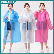 Adult Raincoat Eva Material Plain Poncho Raincoat Rubber Raincoat Poncho Raincoat