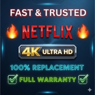 NETFLIX Account 4K FIix Account Premium Plan Neflix Murahflix NXV6.666