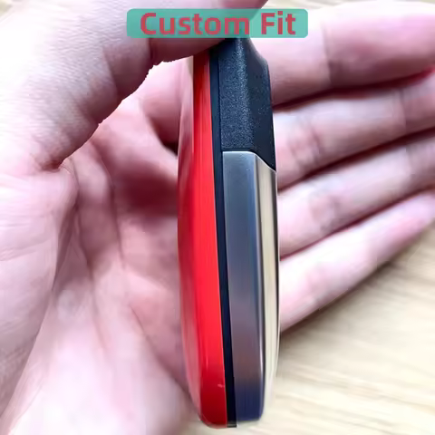 XJMYNB Replacement Remote Car Key Shell Case Fob For Ferrari 458 588 488GTB LaFerrari 4 Buttons With