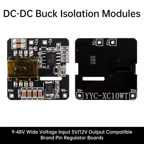 DC18-70V XC5015 Isolated DC Power Module Wide Voltage Input 5V12V Output 10W Compatible Pin Stabiliz