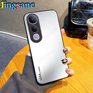 Jingsanc Ag Ốp mờ cho Vivo V50 Lite/Vivo V50 Lite 5g Ốp silicon mờ bao gồm tất cả vỏ lưng nhựa PC cứ