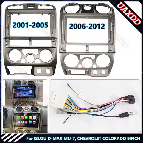 For ISUZU2001-2012D-MAX MU7CHEVROLET COLORADO 9INCH Car Radio Android Stereo audio screen video play
