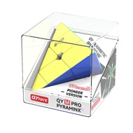 QiYi M Pro Pyramid Flagship/Pioneer UV 3x3 Magnetic Pyramid Magic Cube Professional Speed Education