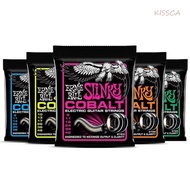 KISSCA Cobalt Electric Guitar Strings, Increased Low End 2721/2723 Ernie Ball Electric Strings, Long
