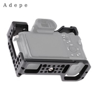 [Adepe] Aluminum Camera Cage Video Rig Professional Replacement Case for A7M3 AR3/ A7II/ A7III/ A7S2