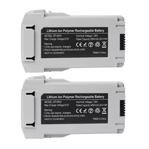 2Pcs Batteries For DJI Mini 3 / 4 Pro Drone 7.38V 3850mAh MINI 4PRO Intelligent Flight Battery Lipo 