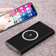 20000Mah Wireless Charger Power Bank Portable External Battery Wirelss Powerbank For 15 14 13 12 11 Suitable For Samsung Suitable For Huawei Suitable For Xiaomi