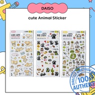 daiso korea cute Animal Sticker