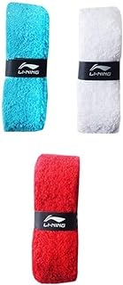 LI-NING Gc001- Towel Grip Badminton Racket Grips Assorted Colours
