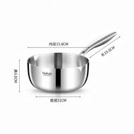 HUAJIDA | หม้อหุงสแตนเลส 316L ไม่เคลือบ