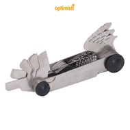 OPTIM Screw Gauge Set, 60 Degree Stainless iron Thread Pitch Gauges, Precision 55 Degree Thread Pitc