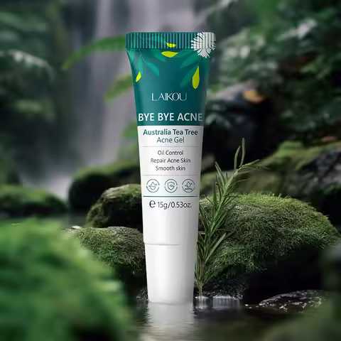 LAIKOU Aloe Vera Gel Facial Cream Tea Tree Cream Moisturizing Facial Face Skin Care Products
