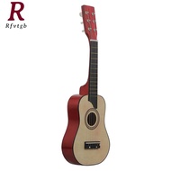 25 Inch Basswood Acoustic Guitar 6 Strings Small Mini Guitar with Guitar Pick Strings for Children K