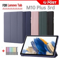For Lenovo Tab M10 Plus 3rd Gen TB125FU TB128XU 10.6 inch Tablet Smart Leather Stand Case Flip Cover