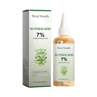 West Month Glycolic Acid Toner Gentle Moisturizing Hydrating Brightening Refreshing Hydration 19MB