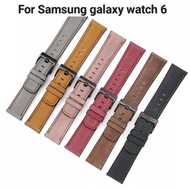 20mm leather watch strap for Samsung galaxy watch 6 / SS Watch 6 classic