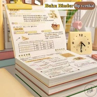 Morandi B5 color notebook vertical flip book/B5 square removable notebook/cute campus writing aesthe