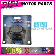 DIDI MOTORPARTS，Disc Brake Pad Nisin RS150 （Rear）RS150 Belakang Lening Brake Pad