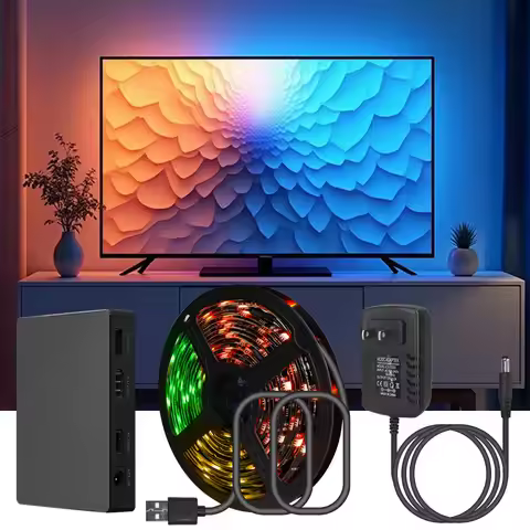 55-65/75-85 inch TV background light Immersion TV LED Backlights With Sync BOX Support Android5.0/IO