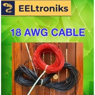 18 AWG WIRE/ CABLE 1M HIGH TEMP. RESISTANT SILICON TINNED COPPER WIRE