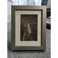 S.a.Frame | Minimalist 6R Grey Metal Wood Picture Frame/4R