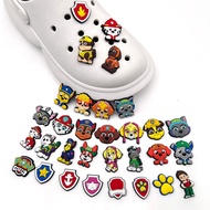 Cartoon Paw Patrol Series shoes accessories Charms Clogs Pins for shoes bags croc