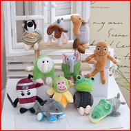 SQ1 Italian Brainrot Plushie Funny Mismatched Animal Plush Keychain Weird Cute Bag Charm QS1