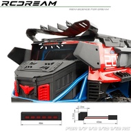 RCDream MJX H8P H12P H12Y Simulation Rear Taillight Climbing Car Pipe Rack Car Short Card High Brake