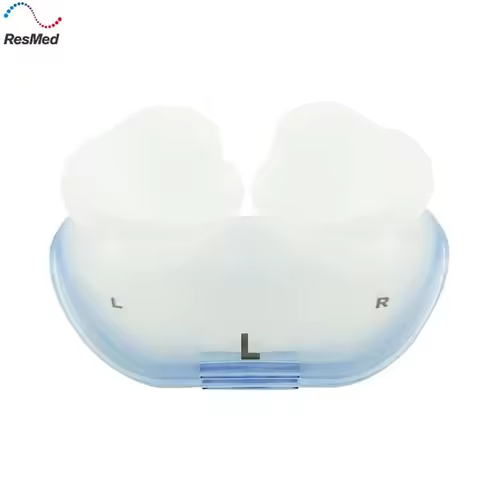Silica Cushion for Resmed AirFit P10 Nasal Pillows Mask ResMed S9 S10 Ventilator Nasal Pillows Size 