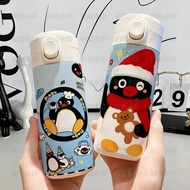 pingu 企鵝 🐧 企鵝家族 保溫杯 水杯 水壺 水樽 公仔 實用 日用品 擺設 擺件