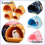 LUOYAO Hamster House Colorful Mini Cage Winter Rabbit Squirrel Warm Mat
