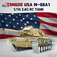 Tongde 1/16 ERA USA M60A1 RC Tank 2.4Ghz Remote Control with loud speaker lights Tank Armored Vehicl