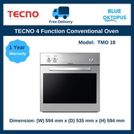TECNO 4 Multi-Function Electric Built-in Oven (TMO18)