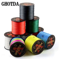 GHOTDA 300M 8X 4X FISHING Brand Super Strong Japan Multifilament PE braided fishing line 8 Strands 4