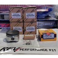 Toyota Supercharged Piston 4AGZE Low Compression ( 4 piston + piston rings )