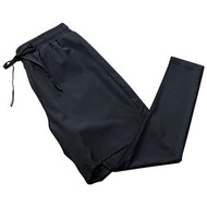 健身褲假兩件運動褲男馬拉松跑步訓練褲短跑緊身褲子打底褲壓縮褲-黑色 M