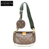 路易威登 M44813 Monogram Khaki Multi Pochette 配件單肩包 [二手]