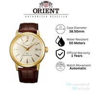 [Official Warranty] Orient ORSAF02001S Automatic Leather Strap Men's Watch Water Resistant 50m ORSAF