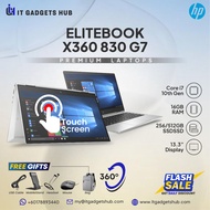 HP EliteBook Laptops x360 1040 830 G6 G7 | i7-10th Gen Laptop | 16GB-32GB Ram | 256GB-512GB SSD Storage | Windows 10-11