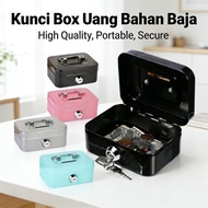 Money Box, Key Box, Portable Money Safe, Cash Box