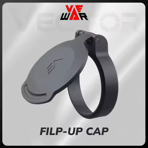 Vector Optics Continental Rifle Scopes Objective Lens Filp-Up Cap 45.5-46.5 Mm/50Mm/56Mm Dia