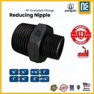 Penguin Poly Reducing Nipple Poly Pipe Connector Poly Fitting Poly Pp Reducing Nipple HDPE / Poly / 